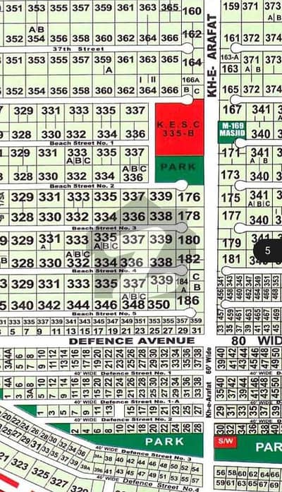 ڈی ایچ اے فیز 8 ڈی ایچ اے ڈیفینس,کراچی میں 1 کنال رہائشی پلاٹ 10.2 کروڑ میں برائے فروخت۔