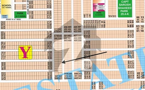 ڈی ایچ اے فیز 7 - بلاک وائے فیز 7,ڈیفنس (ڈی ایچ اے),لاہور میں 1 کنال رہائشی پلاٹ 4.35 کروڑ میں برائے فروخت۔