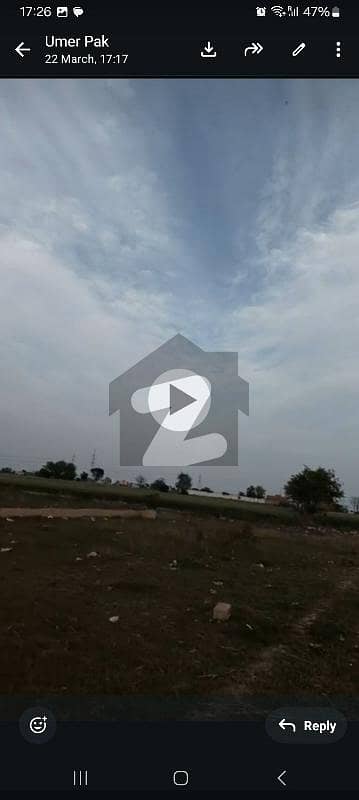 گجرات بائی پاس گجرات میں 10 مرلہ رہائشی پلاٹ 32.0 لاکھ میں برائے فروخت۔