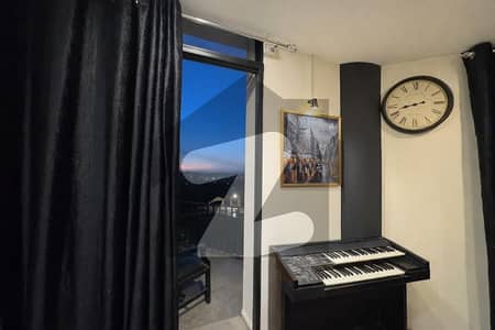 Fully Furnished One Bed Apartment Available For Rent In Gulberg Greens Islamabad.