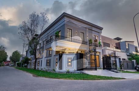 10 Marla Brand New Corner House For Sale Park Facing (DHA Rahbar Block C)