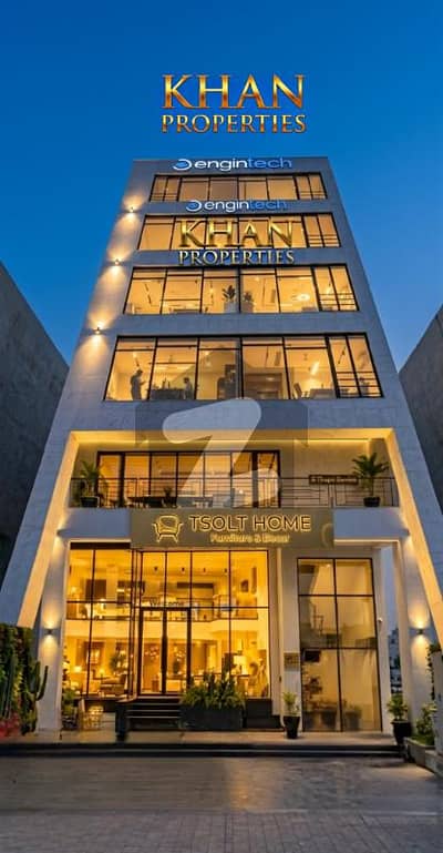 8 Marla Commercial Floor Available For Rent On Prime Location Of MB Phase 6 DHA Lahore