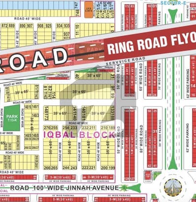 Iqbal Block 5 Marla Commercial Plot For Sale Bahria Town Lahore