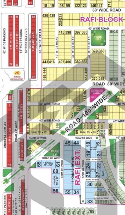 Rafi Block 4 Marla Commercial Plot For Sale Bahria Town Lahore