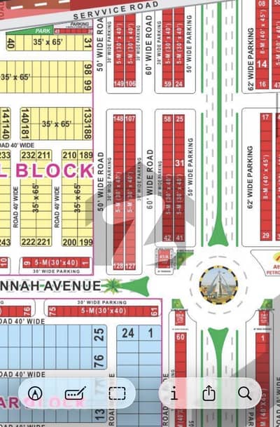 Nishter Block 5 Marla Commercial Plot For Sale Bahria Town Lahore