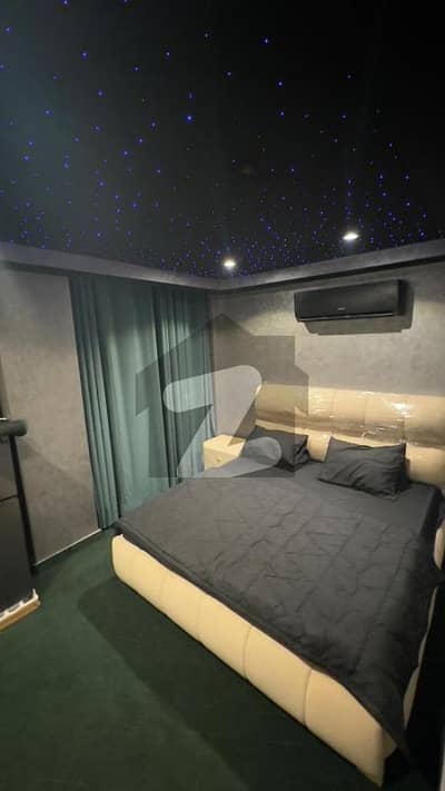 1 BEDROOM LUXURY FURNISHED APARTMENT FOR RENT IN JASMINE BLOCK BAHRIA TOWN LAHORE