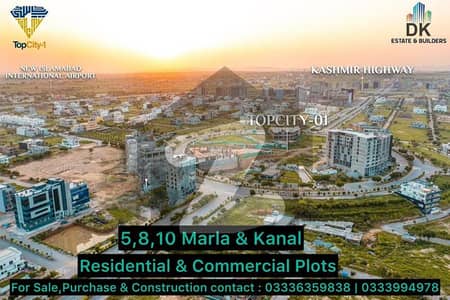 10 Marla Main Boulevard Commercial Plot for Sale