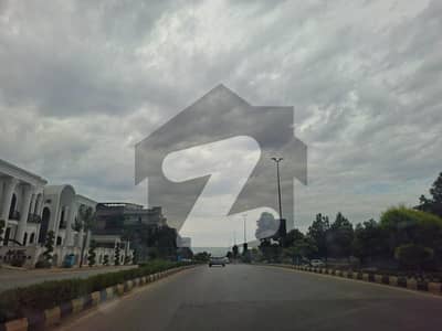 500 SquareYard heighted plot with back view open In Sector C DHA phase 2 islamabad