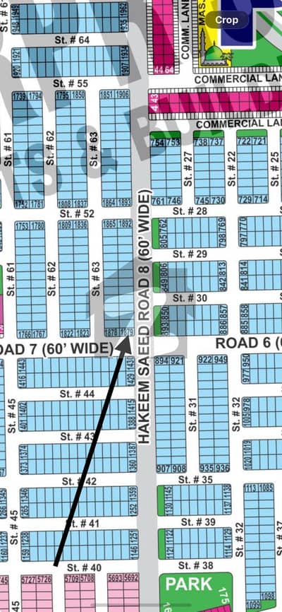 5 Marla Plot For Sale in Hot Location DHA Multan Sector P Prime Area