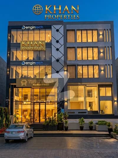 8 Marla Commercial Building Available For Rent On Prime Location Of MB Phase 6 DHA Lahore