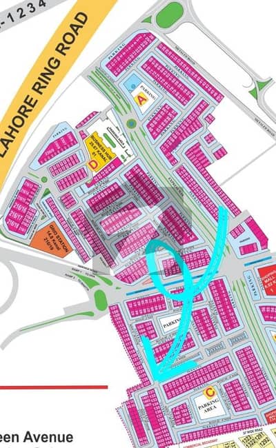 4 Marla Commercial Broadway Block C Phase 8 DHA Lahore