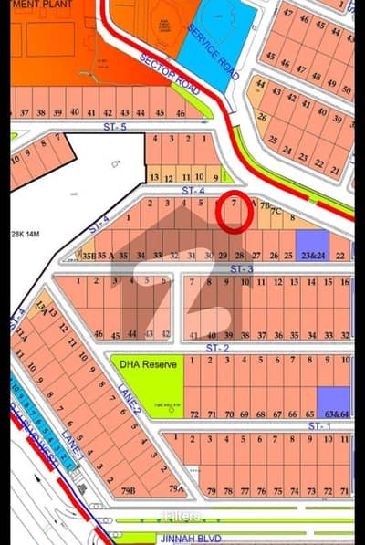 DHA 2 Sector A kanal plot for Sale