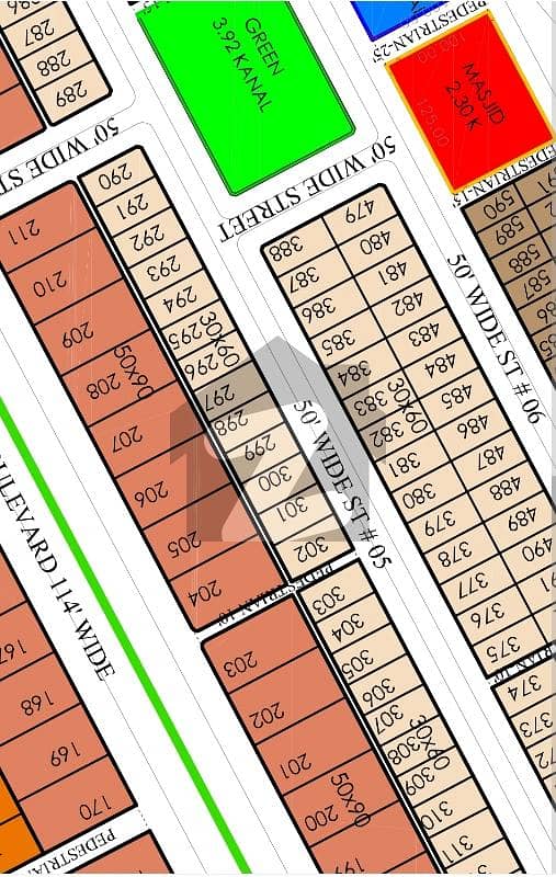 30*60 Park Facing Plot For Sale 30*60 Park Facing Plot For Sale