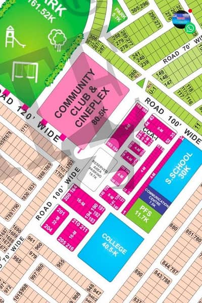 ڈی ایچ اے فیز 8 ۔ سی سی اے 1 ڈی ایچ اے فیز 8,ڈیفنس (ڈی ایچ اے),لاہور میں 16 مرلہ کمرشل پلاٹ 19.0 کروڑ میں برائے فروخت۔