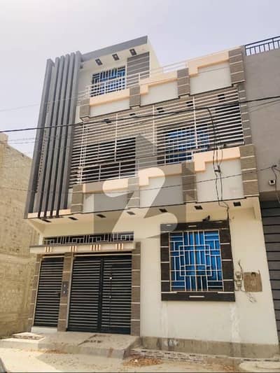 گلشنِ معمار - سیکٹر کیو گلشنِ معمار,گداپ ٹاؤن,کراچی میں 4 کمروں کا 5 مرلہ مکان 1.8 کروڑ میں برائے فروخت۔