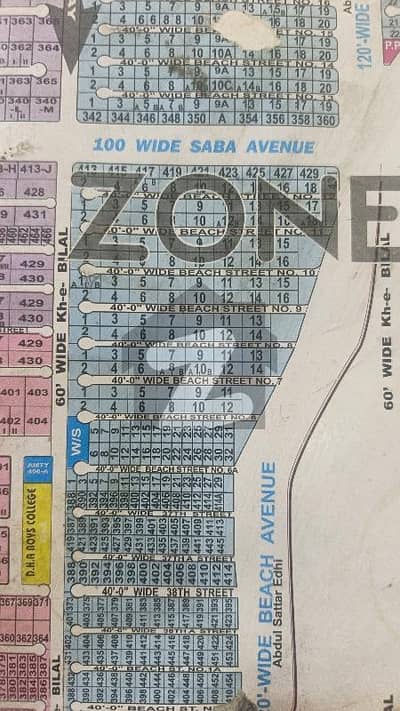 ڈی ایچ اے فیز 8 - زون سی ڈی ایچ اے فیز 8,ڈی ایچ اے ڈیفینس,کراچی میں 2 کنال رہائشی پلاٹ 16.5 کروڑ میں برائے فروخت۔