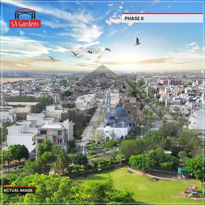 5 Marla plot Tahir block SA Garden Phase II