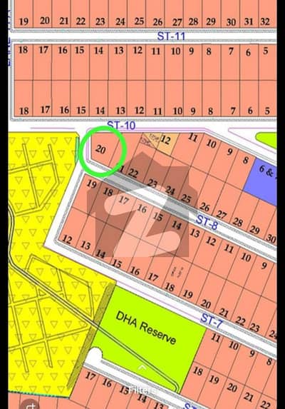 DHA 2 Kanal Corner Plot for sale in Sector G