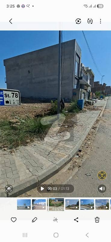 Top Class 200 SquareYard Corner With Extra Land In Sector F DHA Phase 5 Islamabad