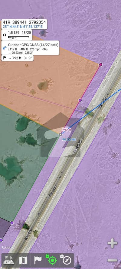 Commercial Land Near Golf City Gwadar