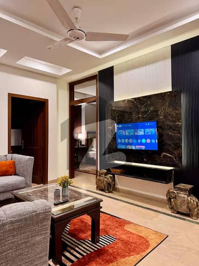 02 BEDROOM LUXURY FURNISHED APARTMENT AVAILABLE FOR RENT AT GULBERG GREEN ISLAMABAD