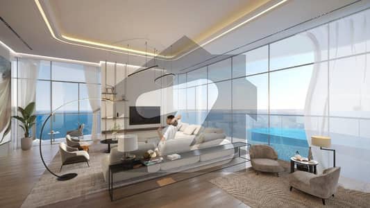 Exclusive 1 Bedroom Apartment Spanning At 996 Square Feet With Full Enticing View Of Arabian Sea Situated On Middle Floor Of H&S Residence In HMR Waterfront Located At Prestigious DHA Phase 8 Is Available For Sale With 35% Paid