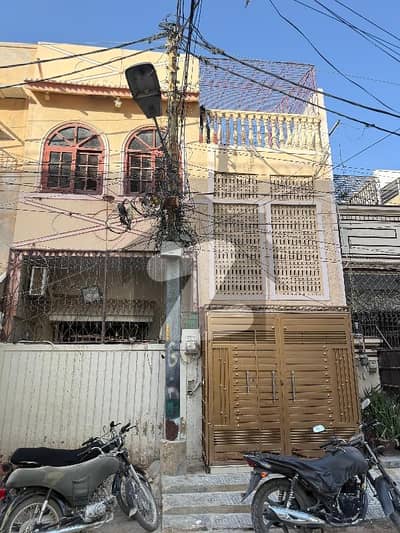 well maintained 90 sq. yards ground+1 house available for sale in metrovill 3rd gulzar e hijri scheme 33