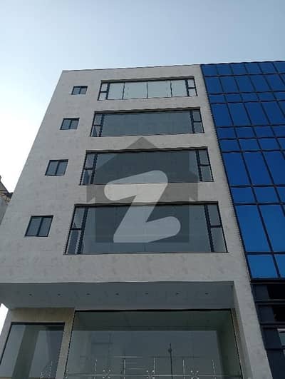 4 Marla luxury commercial plaza hot location 1st floor available for rent in DHA phase 6 main MB, Lahore
