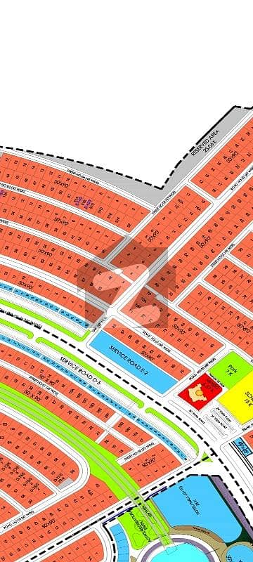 Dha 3 One Kanal Blvd Plot'