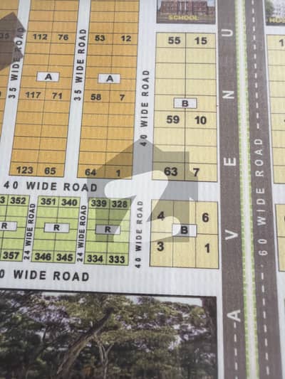 40 Ft Road , 120 Sqyd Plot For Sale Block 4 Saadi Garden