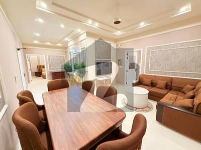 [1550 Sq. Ft] Brand New Luxury Fully Furnished Family Apartments Available For Rent In Ex Air Avenue DHA Phase 8 Lahore. All Facility Available 2 Bed Room Commodities Floor Ground Only Rent [140,000]PKR