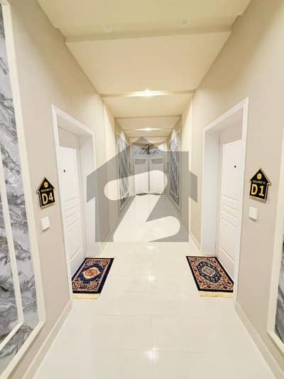 [1550 Sq. Ft] Brand New Luxury Fully Furnished Family Apartments Available For Rent In Ex Air Avenue DHA Phase 8 Lahore. All Facility Available 2 Bed Room Commodities Floor Ground Only Rent [100,000]PKR