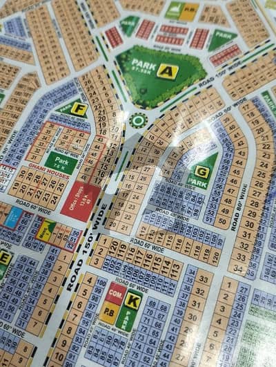 2 kanal residential plot on 80 ft road izmir town