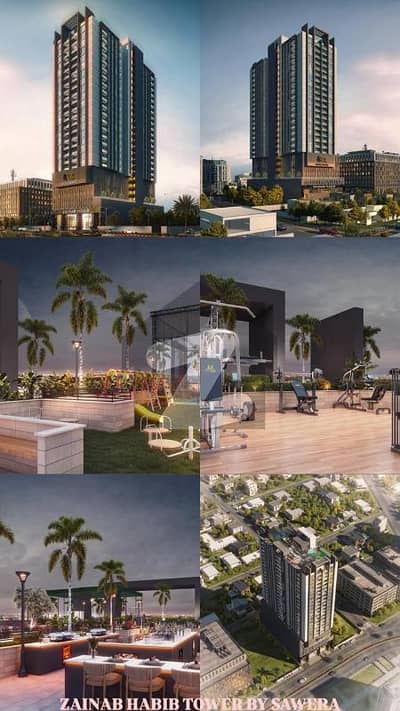 Flat Available For Booking in Zainab Habib Tower "Khalid Bin Walid Road"