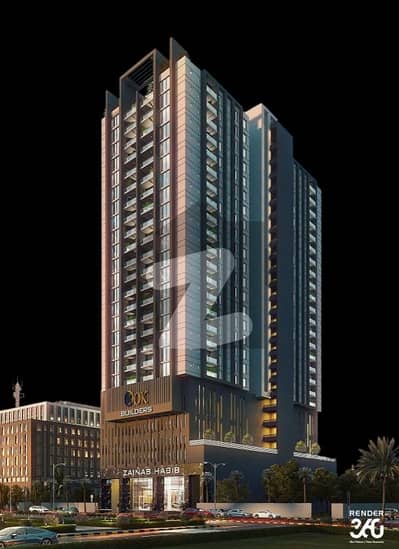 Flat Available For Booking In Zainab Habib Tower "Khalid Bin Walid Road"