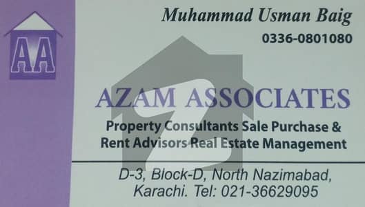 Residential plot available for sale in Naya Nazimabad