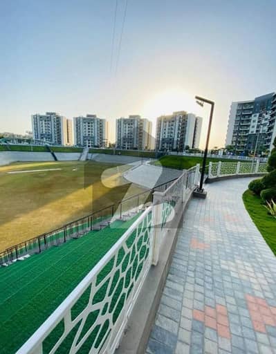 10 Marla 3 Bedrooms New Design Flat Available For Rent.