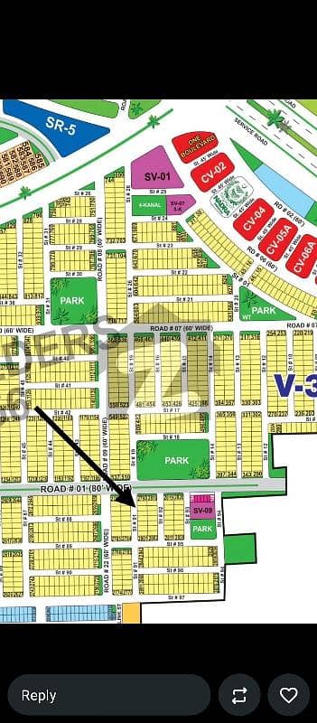 ڈی ایچ اے فیز 1 ۔ سیکٹر وی ڈی ایچ اے فیز 1,ڈی ایچ اے ڈیفینس,ملتان میں 8 مرلہ رہائشی پلاٹ 40.0 لاکھ میں برائے فروخت۔