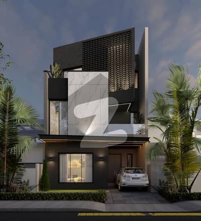 5 Marla Modern House For Sale on 2.5 Years Installments Plan In Etihad Town Phase 1 Raiwind Road Lahore
