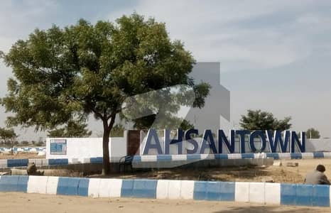 120 Sq Yard Conner Plot Available For Sale In AHSAN TOWN