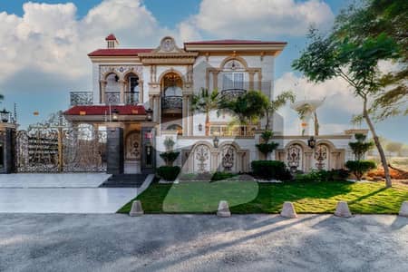 One Kanal Brand New Designer Ultra SPAINSH Bungalow Available For Sale eden city LAHORE