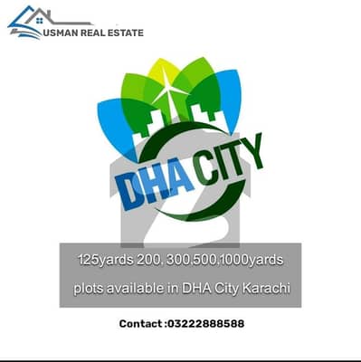 125yards plot For Sale in dha City Sector 9E Corner