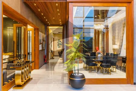 TASK EST OFFER : 1 Kanal Brand New FULL FURNISHED Designer House Near RAYA For Sale In Phase 6 DHA