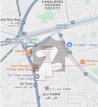 15 Marla Plot For Sale In Judicial Society Near Expo Centre Lahore JoharTown
