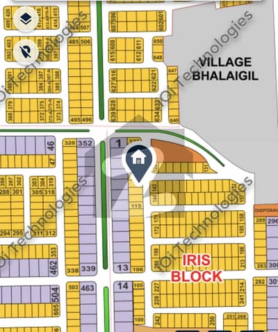 PROPERTY INN OFFER'10 Marla Plot In Iris Block For Sale Bahria Town
