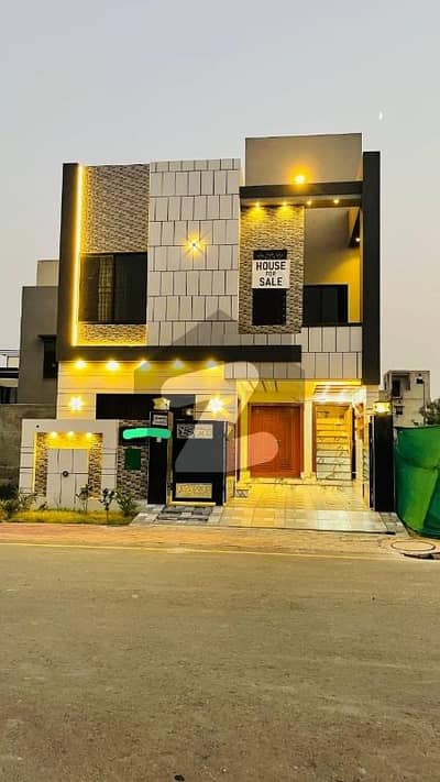 5 Marla New House For Sale With modern Elevation in bahria town Lahore