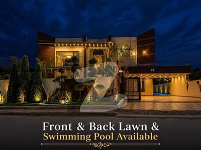 50Marla (2.5 Kinal) House For Sale Bahria Overseas Block  LOwn Space 2 Swimming Pool