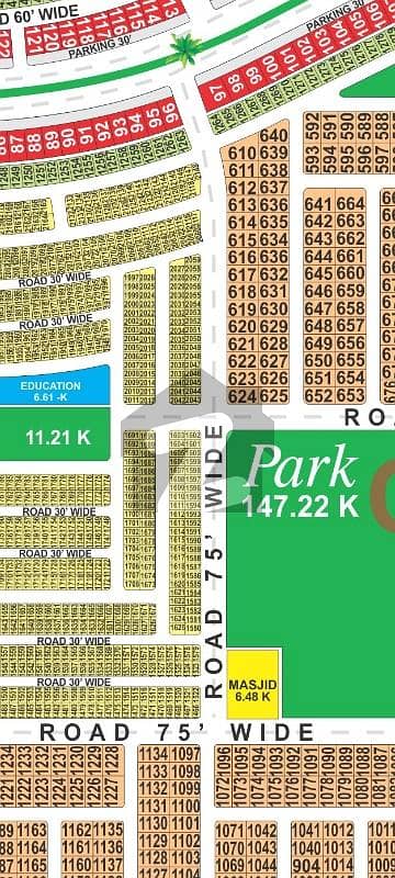 Lda City Lahore CC Block 5 Marla Plot Available Best Investment Opportunities
