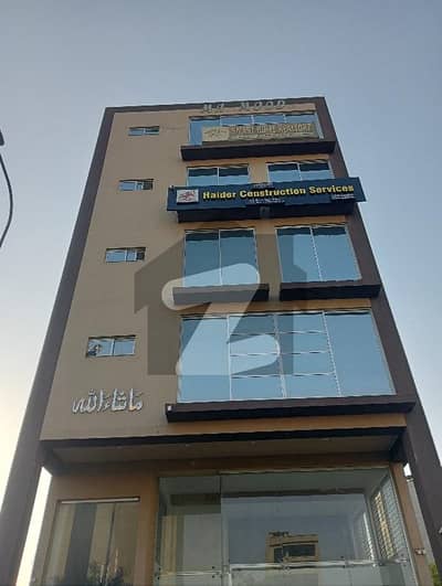 4 marla luxury commercial plaza hot location 1st floor available for rent in DHA phase 6 main CC1 Lahore
