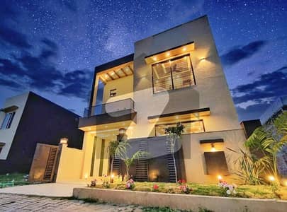 05 Marla Brand New Properly Double Unit Designer Luxury House Available For Sale in Bahria town Phase 8 Rawalpindi